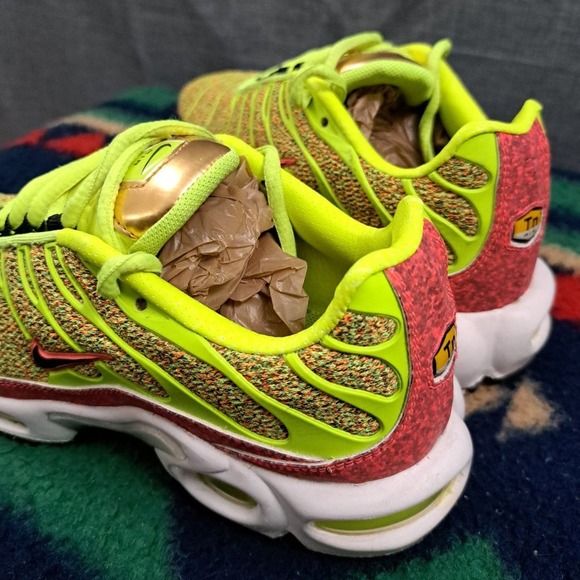 Nike Air Max Plus Volt Hot Punch SE Premium 862201-700 Women's Size 6.5 - Picture 5 of 14